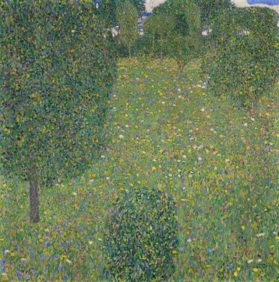 Gustav Klimt, Blumenwiese (Blooming Meadow), 1908
