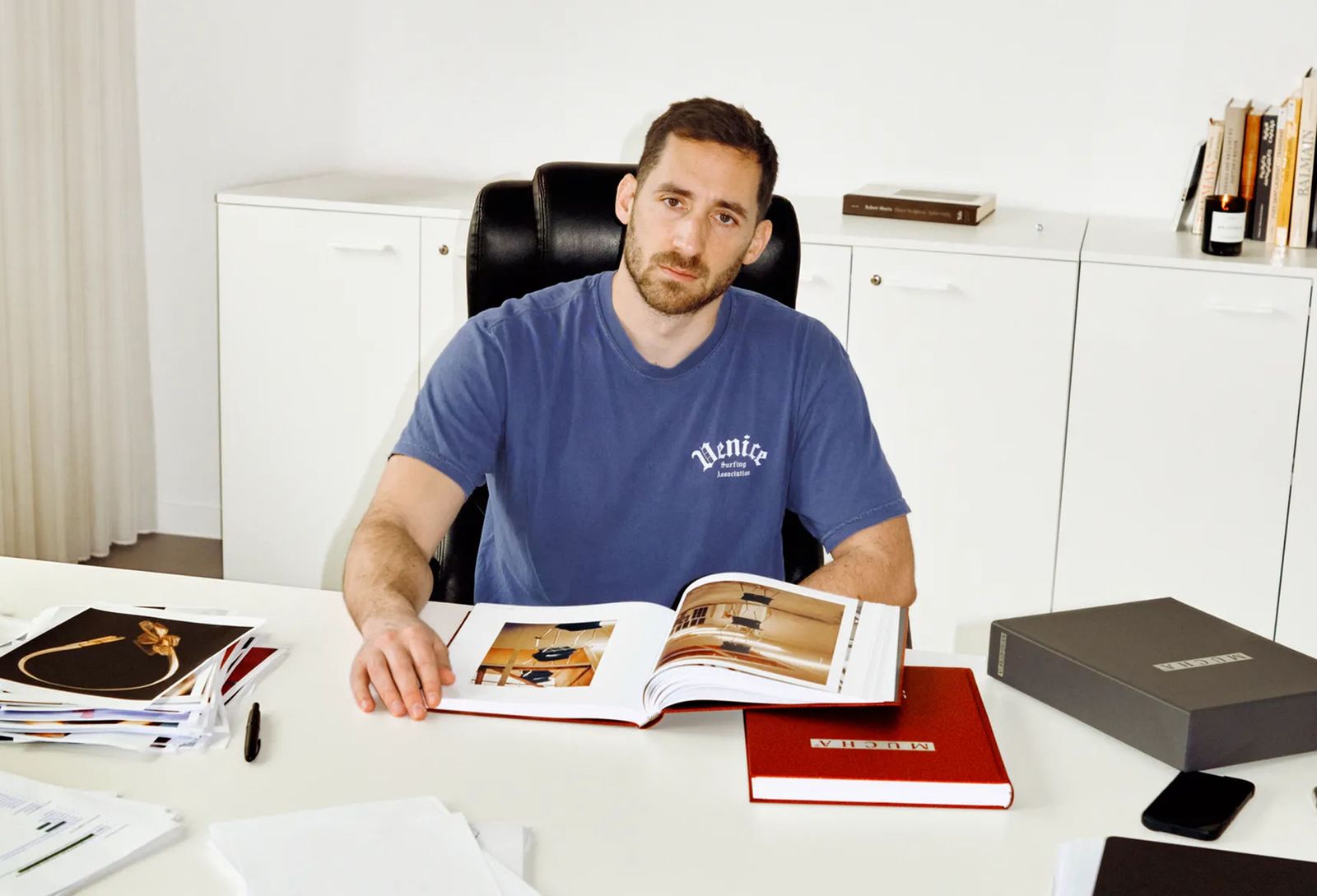 Image may contain Book Publication Person Reading Adult Head and Face