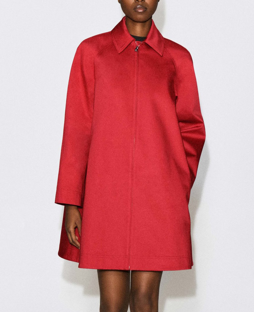 COS, Sculptural Cotton Swing Coat