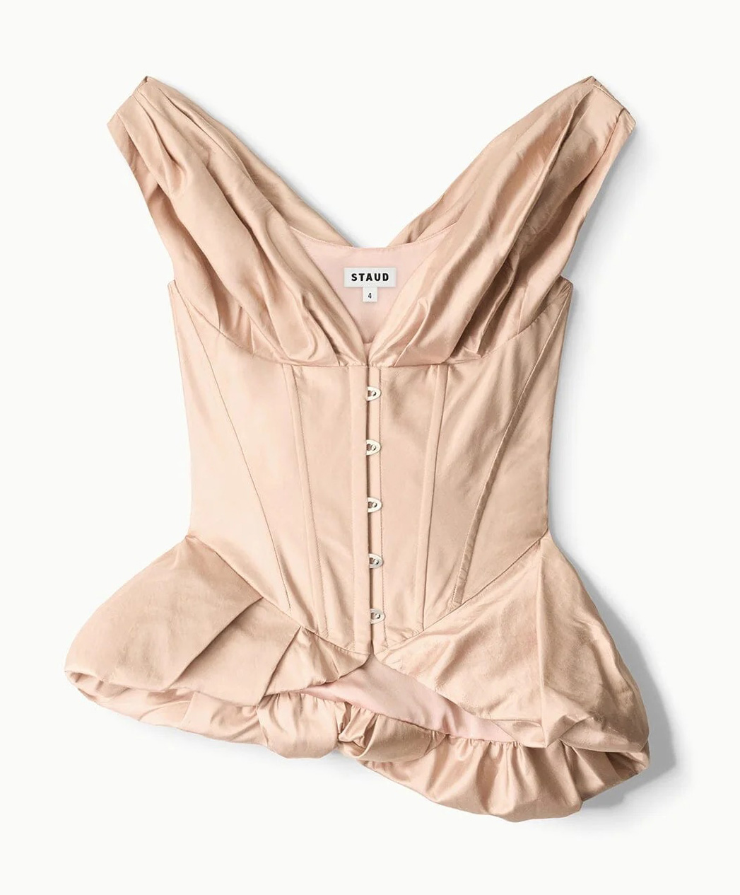 STAUD, Fabianne Silk Top