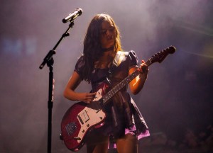 Olivia Rodrigo perfroms during “The Unraveled Tour” with the first of 2 sold-out shows at People's Bank Arena on September 25, 2026, in Hartford, Connecticut.